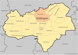Karte Göttingen-Weende